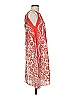 Max Studio 100% Polyester Paisley Red Cocktail Dress Size S - photo 4