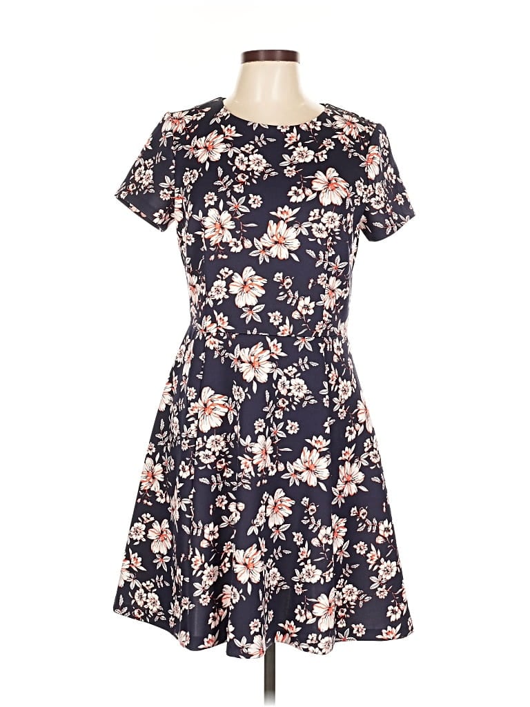 Pre-owned Vince Camuto Casual Dress In Blue