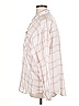Splendid Plaid Pink Long Sleeve Button-Down Shirt Size XL - photo 5