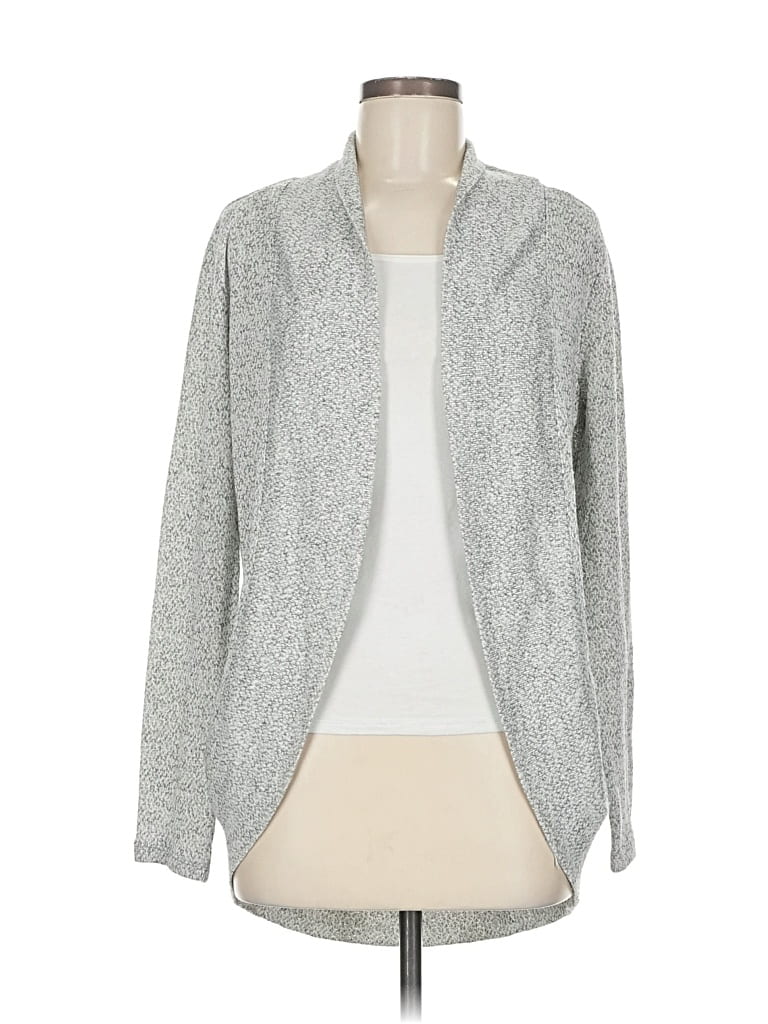 Pre-owned Aéropostale Cardigan Sweater In Gray
