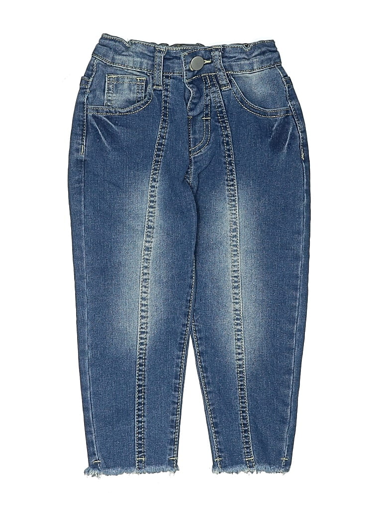 Pre-owned Unbranded Kids' Jeans In Blue