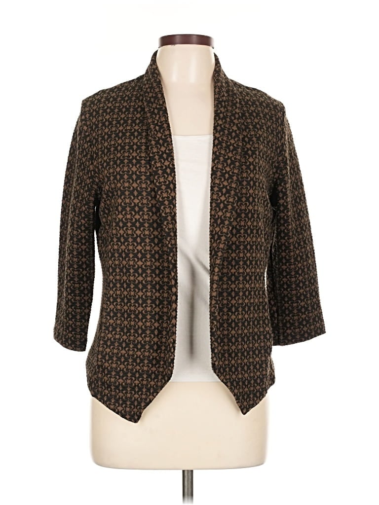 Pre-owned Julienne W. Cardigan Sweater In Brown