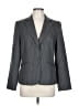 Talbots Stripes Gray Blazer Size 10 - photo 1
