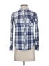 Rails 100% Rayon Plaid Blue Long Sleeve Button-Down Shirt Size XS - photo 1