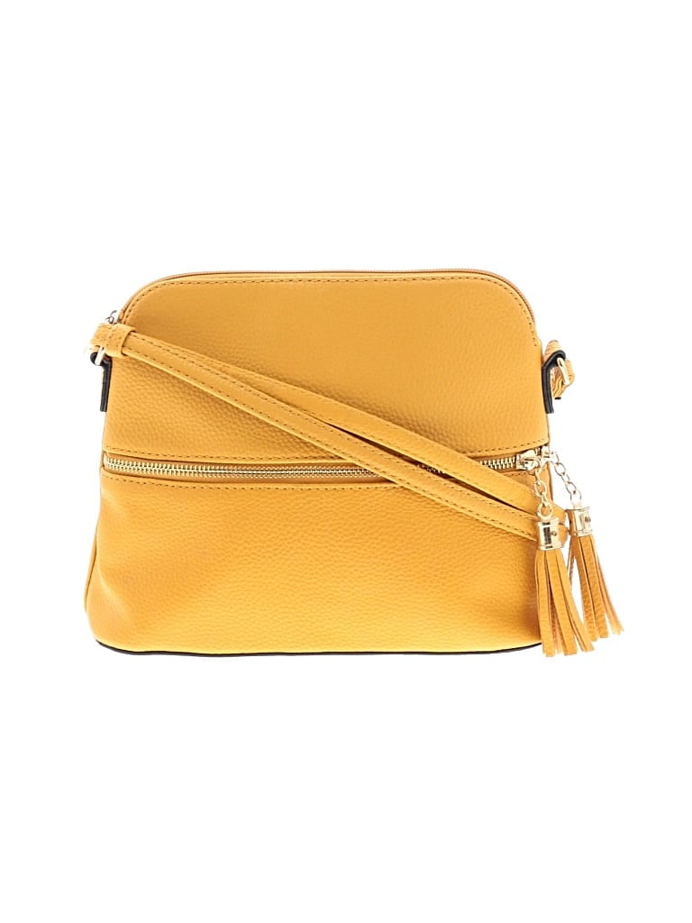Pre-owned Unbranded Crossbody Bag In Yellow