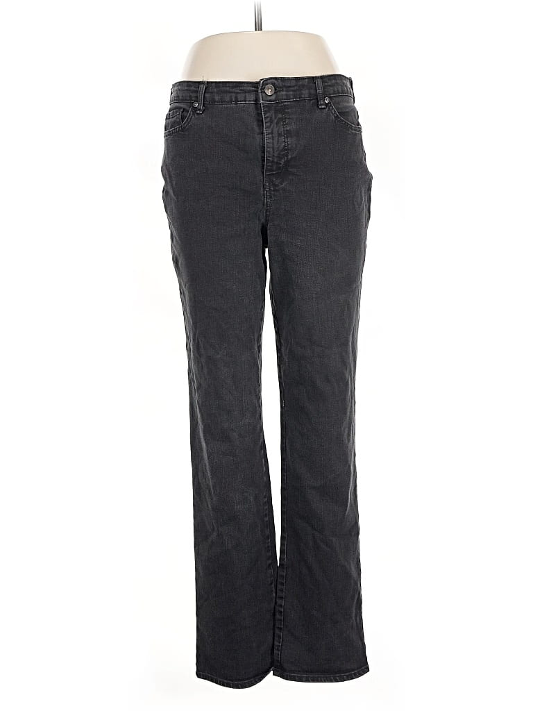 Pre-owned Gloria Vanderbilt Jeans In Gray