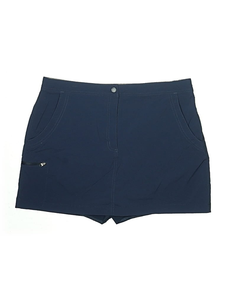 Pre-owned L.l.bean Skort In Blue