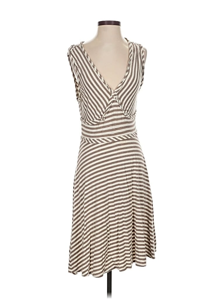 Pre-owned Max Studio Casual Dress In Brown