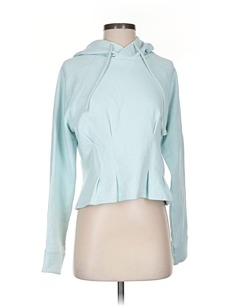 Pre-owned Fabletics Cardigan Sweater In Blue