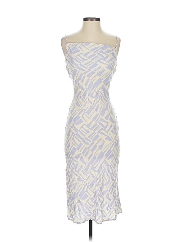 Pre-owned Rvca Cocktail Dress In Gray