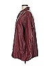Boohoo 100% Polyurethane Burgundy Raincoat Size 6 - photo 5