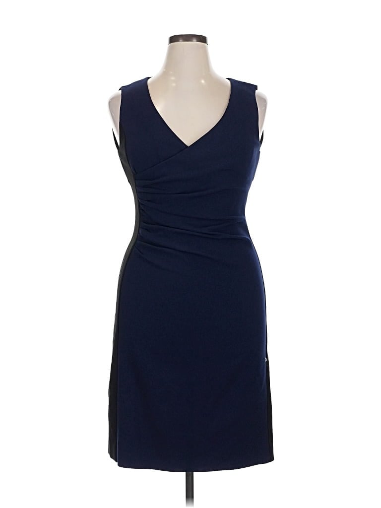 Pre-owned Diane Von Furstenberg Cocktail Dress In Blue