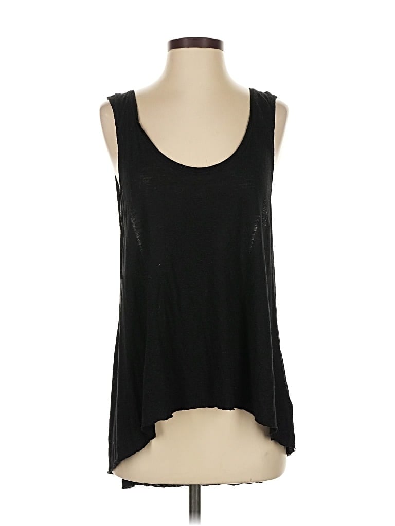 Pre-owned We The Free Sleeveless Top Black Scoop Neck Tops