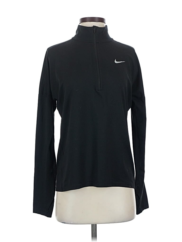 Pre-owned Nike Track Jacket In Black