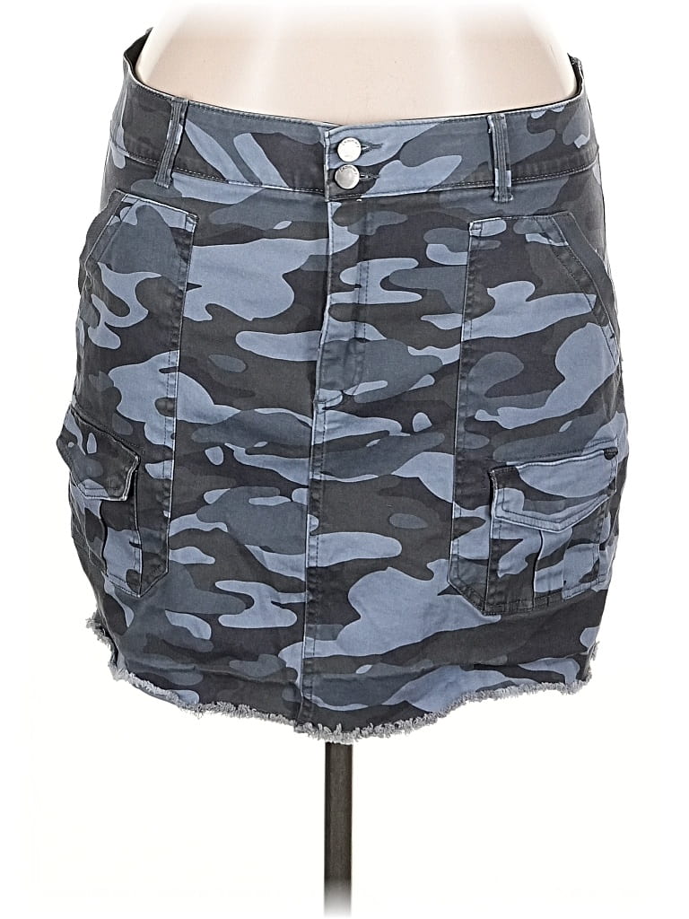 Pre-owned Democracy Denim Skirt In Blue