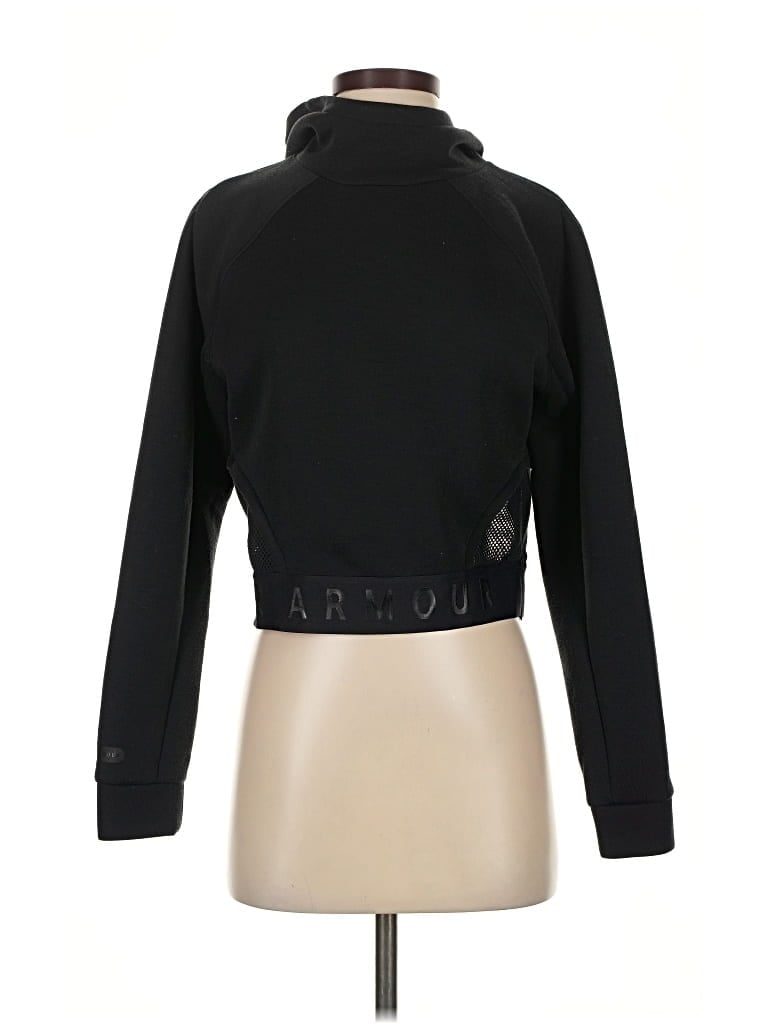 Pre-owned Under Armour Turtleneck Sweater In Black