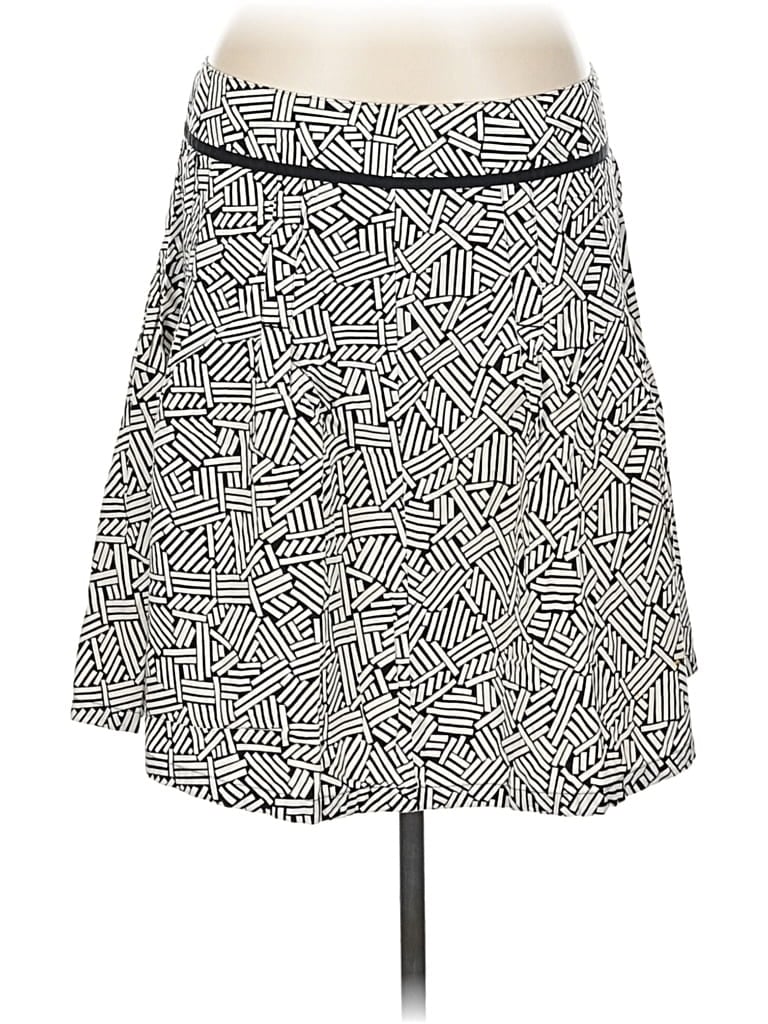 Pre-owned Ann Taylor Loft Casual Skirt In White