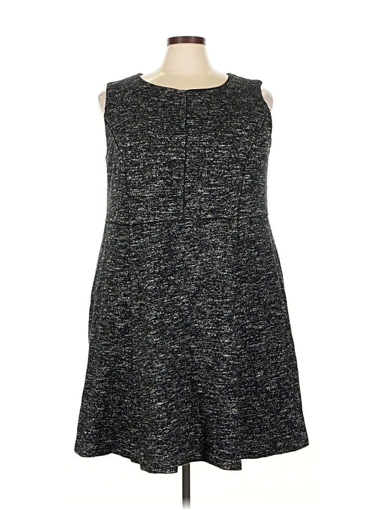 Pre-owned Talbots Casual Dress In Gray