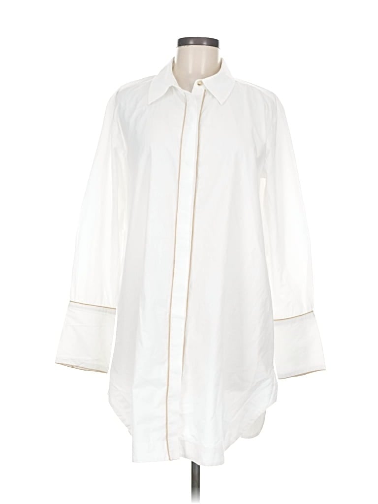 Pre-owned Maeve By Anthropologie Casual Dress In White