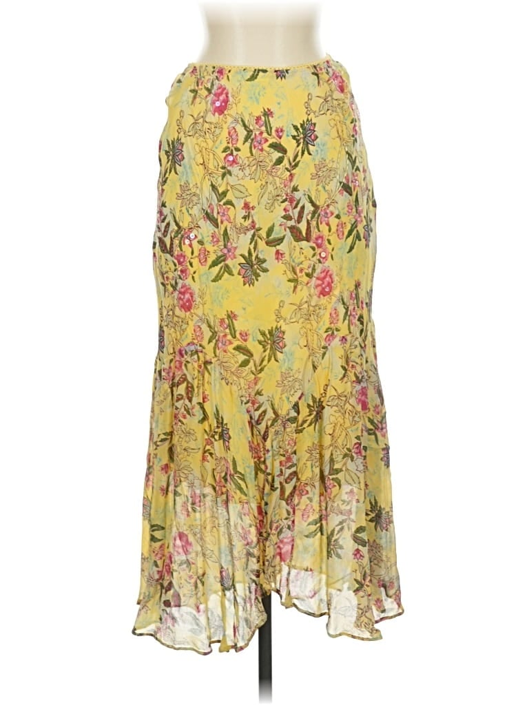 Pre-owned Lola P. Cocktail Dress In Yellow