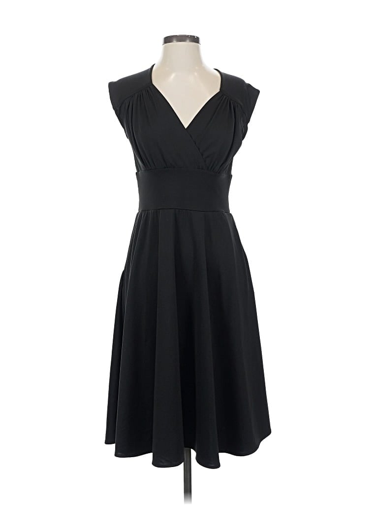 Pre-owned Karina Cocktail Dress In Black