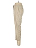 Maggie Lane 100% Polyester Solid Tan Ivory Casual Pants One size - photo 5