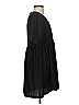 Pieces Solid Black Casual Dress Size XS - photo 4