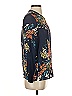 Joie Floral Blue Long Sleeve Blouse Size XXS - photo 4