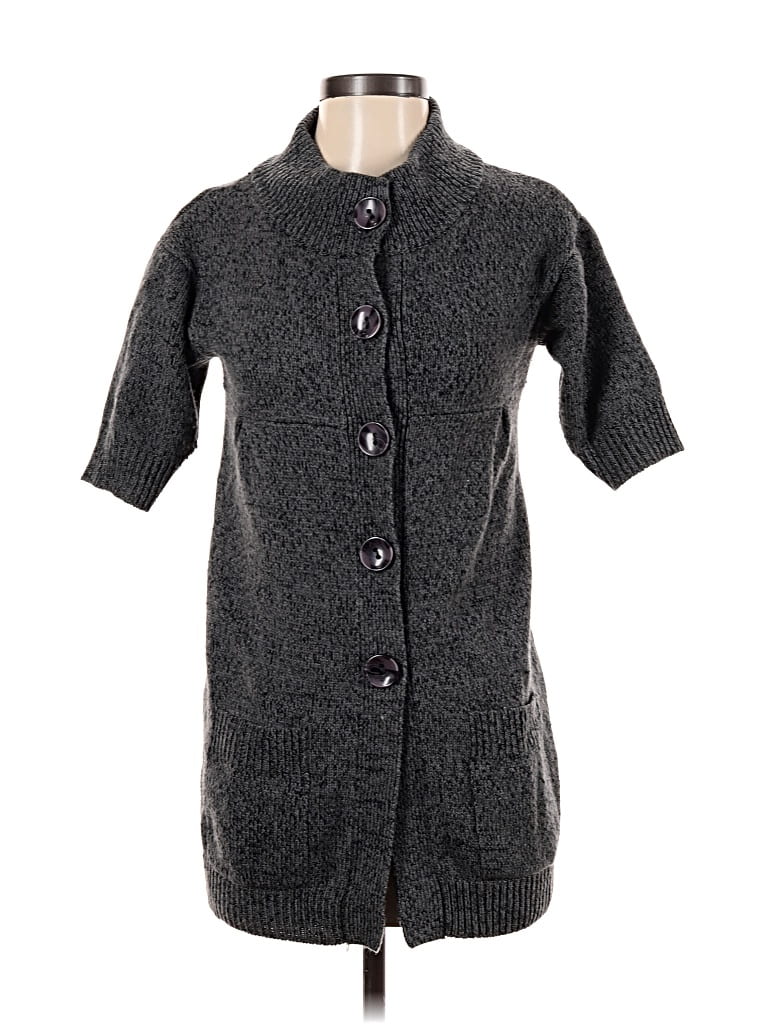 Pre-owned The Limited Cardigan Sweater In Gray