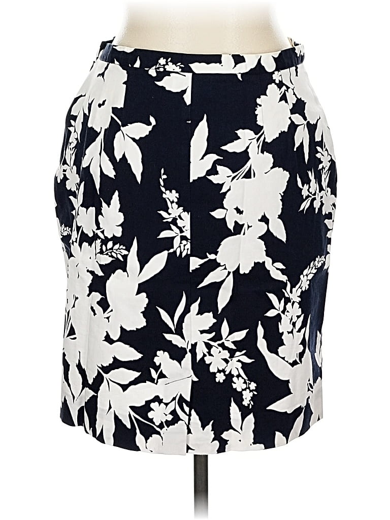 Pre-owned Talbots Casual Skirt In White