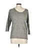 Coin 1804 Metallic Gray Pullover Sweater Size L - photo 1