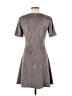 CeCe Solid Gray Casual Dress Size 4 - photo 2