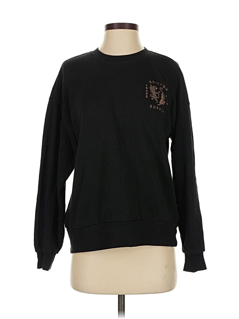 Pre-owned Brixton Sweatshirt In Black