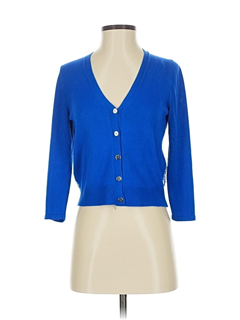 Pre-owned Alfani 3/4 Sleeve Blouse In Blue
