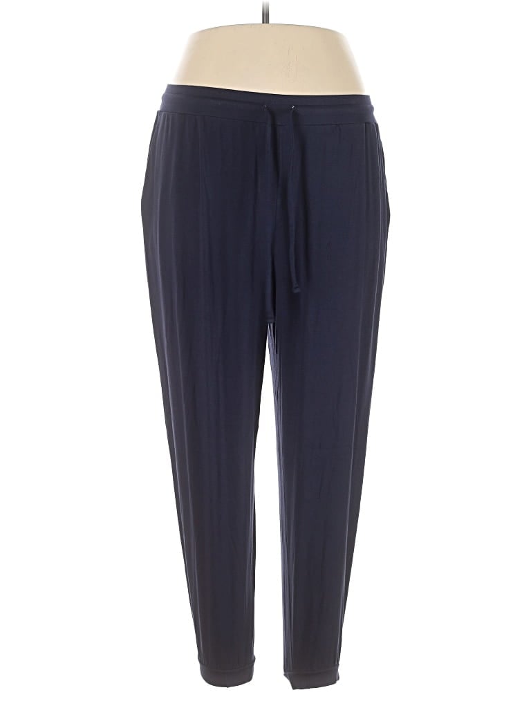 Pre-owned Eileen Fisher Casual Pants In Blue