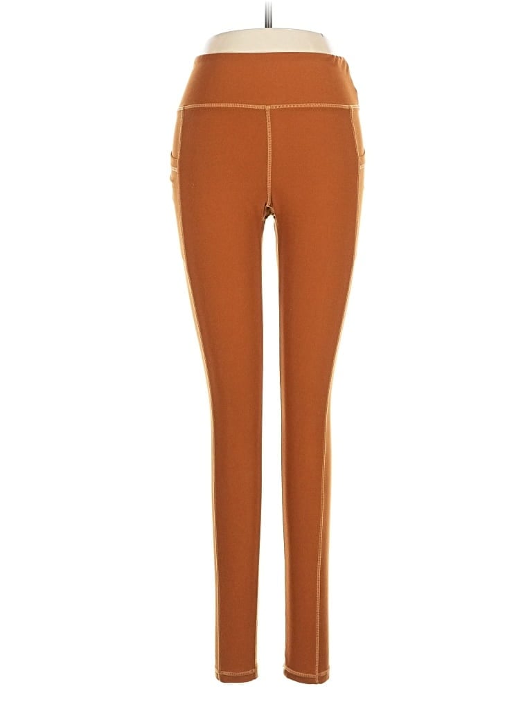 Pre-owned Wolven Active Pants In Brown