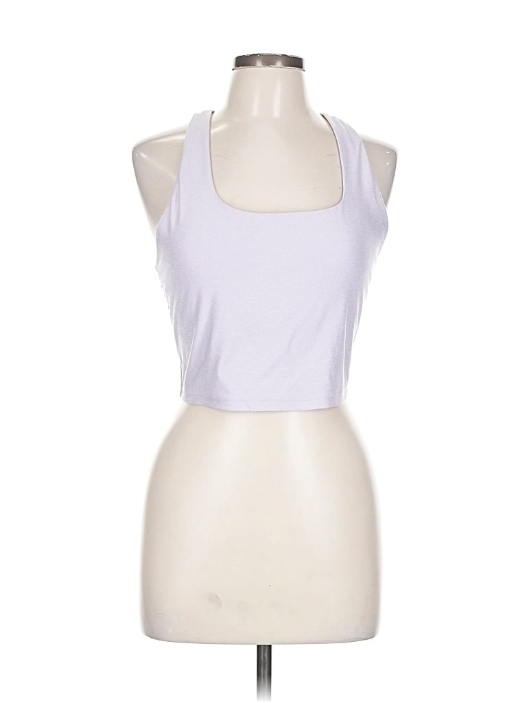 Pre-owned Active By Old Navy Tank Top Purple Halter Neckline Tops