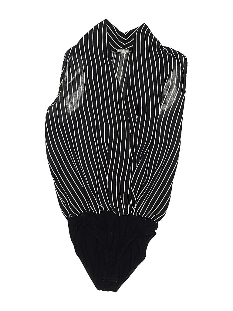 Pre-owned Charlotte Russe Bodysuit In Black