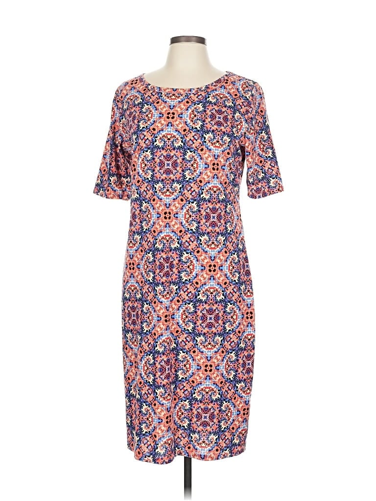 Pre-owned Lularoe Casual Dress In Orange