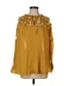 Hayden Gold Yellow Long Sleeve Blouse Size S - photo 1