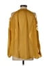 Hayden Gold Yellow Long Sleeve Blouse Size S - photo 2
