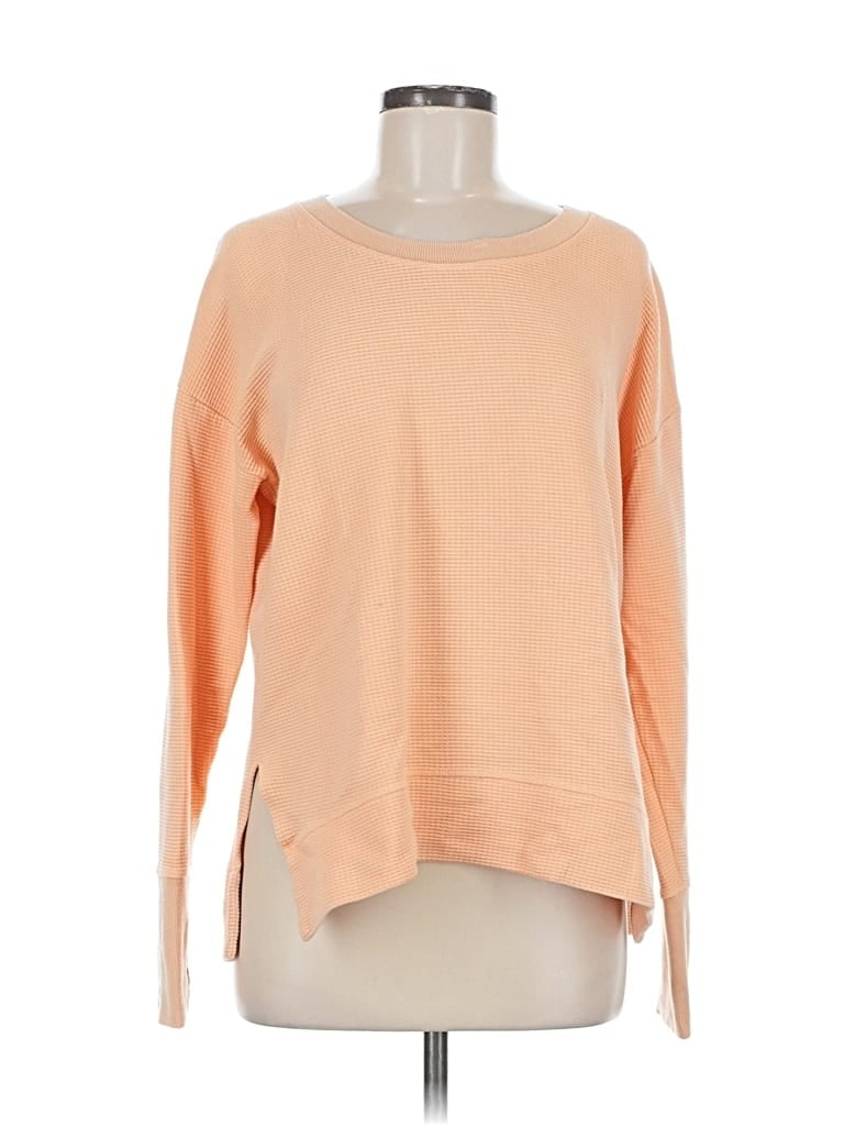 Pre-owned Athleta Sweatshirt In Orange