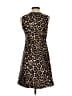 J.Crew 100% Polyester Animal Print Brown Cocktail Dress Size 00 - photo 2