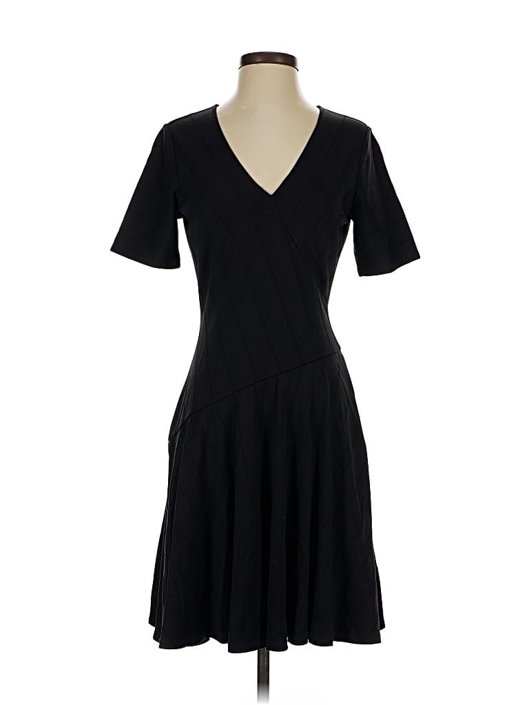 Pre-owned Shoshanna Casual Dress In Black