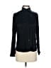 Reformation 100% Silk Black Long Sleeve Silk Top Size XS - photo 1
