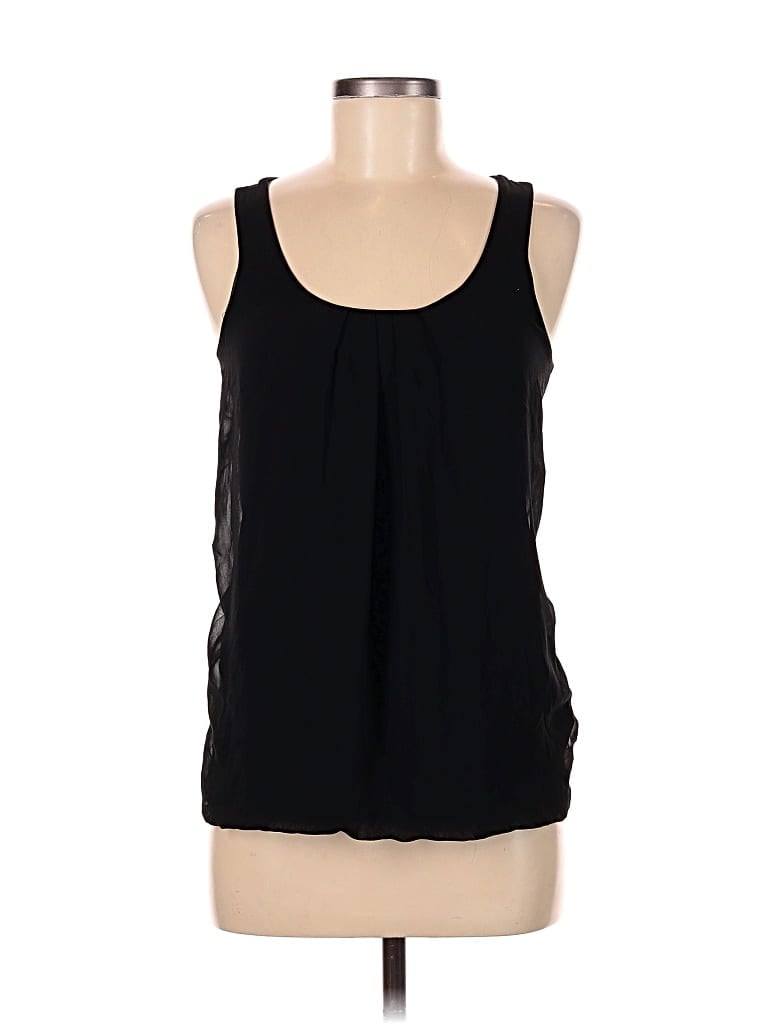 Pre-owned Express Sleeveless Blouse In Black