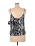 Single Los Angeles 100% Polyester Silver Sleeveless Blouse Size S - photo 2