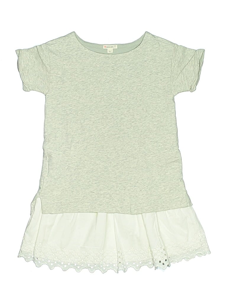 Pre-owned Crewcuts Kids' Dress In Green