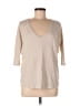 Express Tan 3/4 Sleeve T-Shirt Size S - photo 1