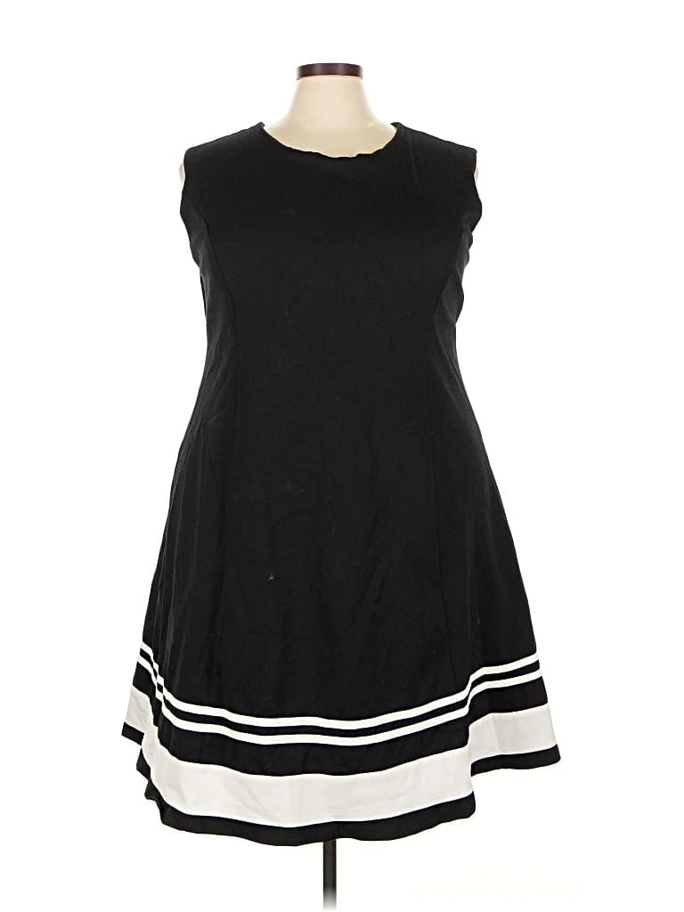 Pre-owned Inc International Concepts Casual Dress In Black